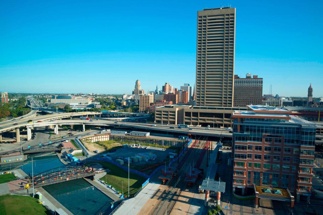 Buffalo Marriott At Lecom Harborcenter Exterior foto