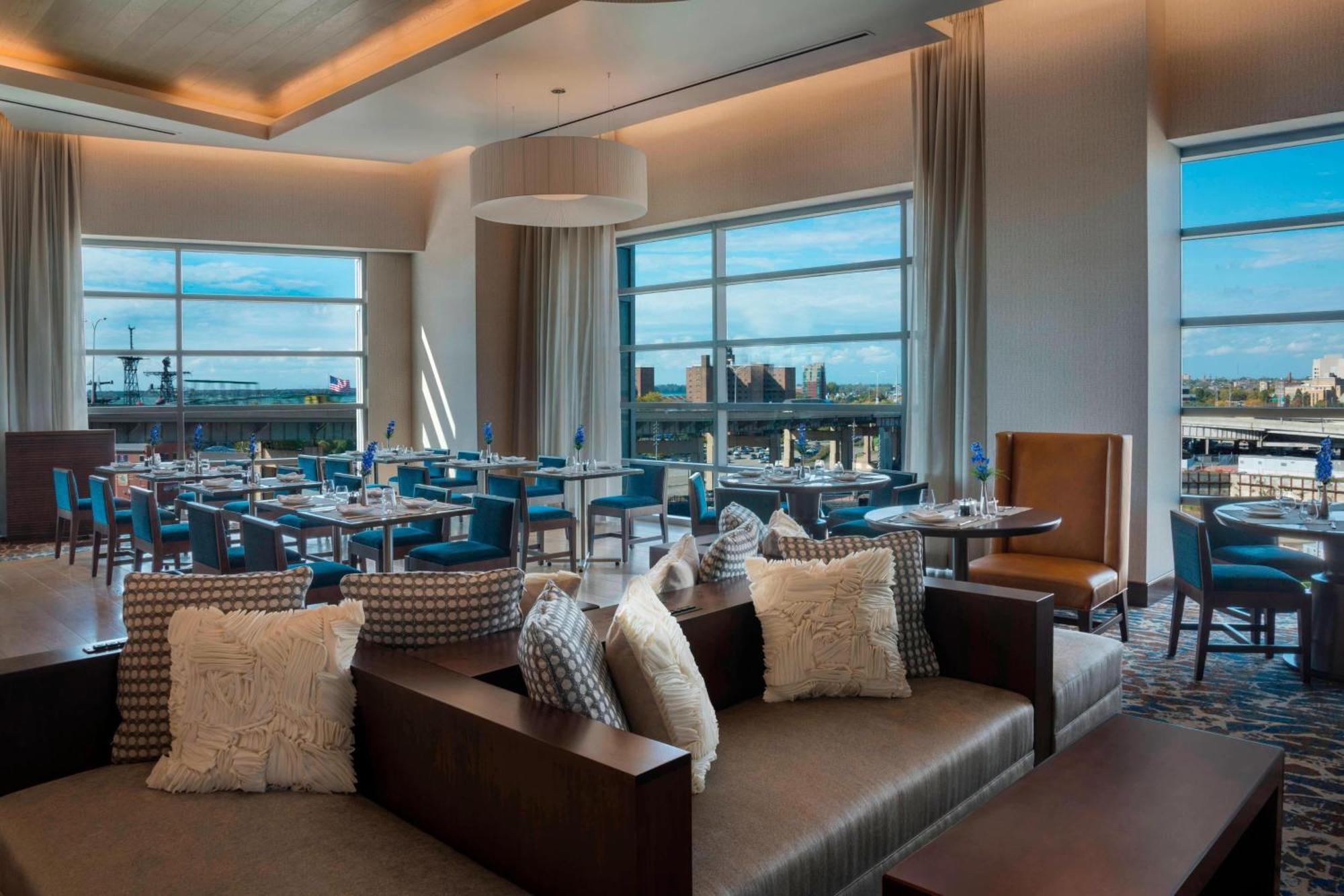 Buffalo Marriott At Lecom Harborcenter Exterior foto