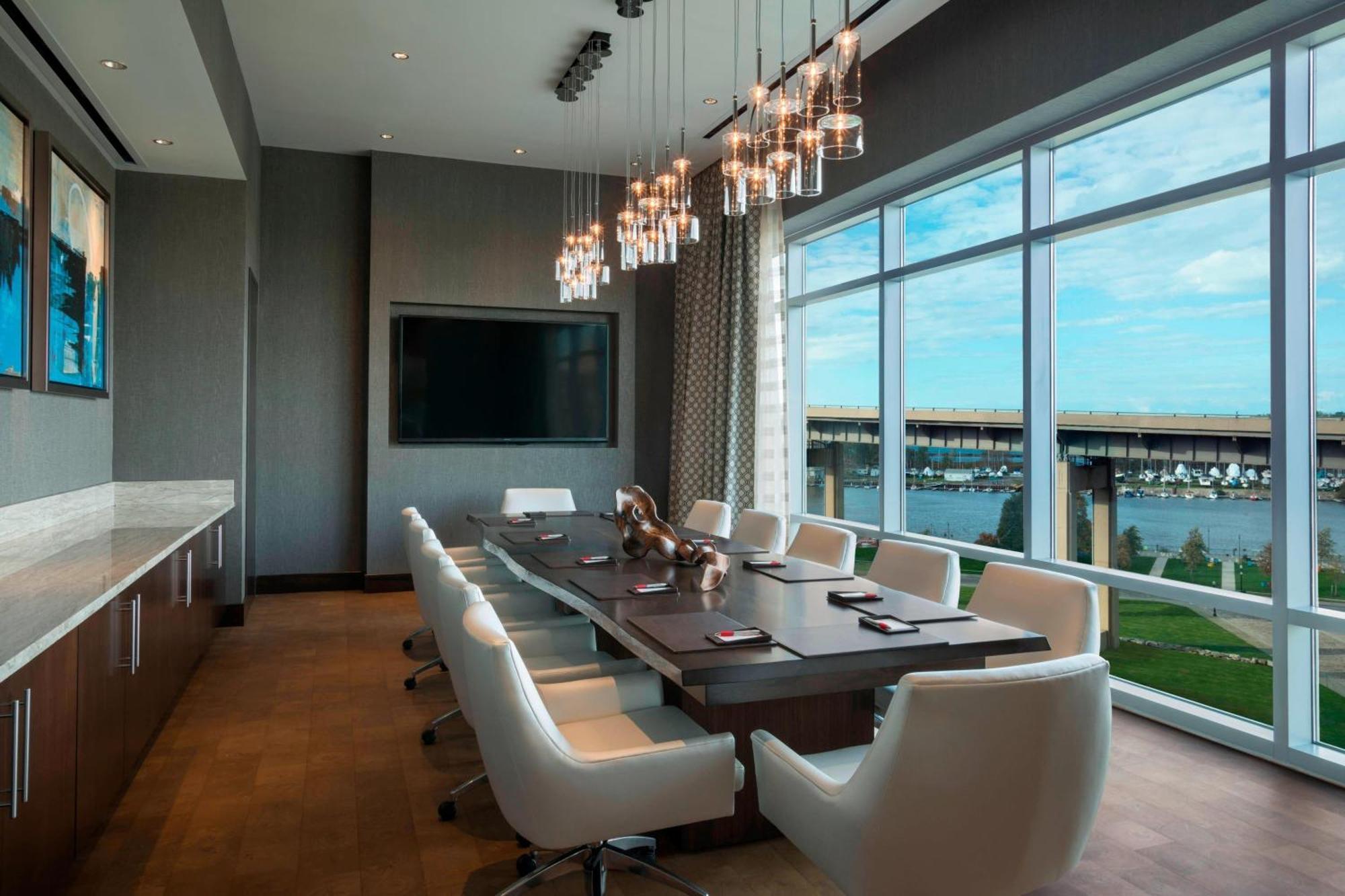 Buffalo Marriott At Lecom Harborcenter Exterior foto